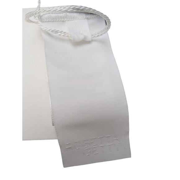 NWT Rosetta Getty Black Asymmetric Poplin Shirt - Picture 13 of 16